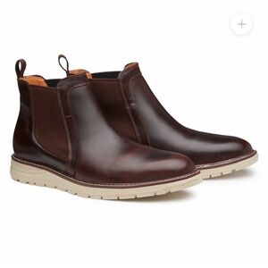 Proxon Men's Brown Leather Chelsea Boots